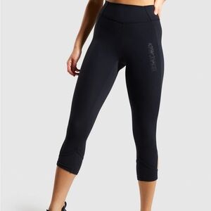 Gymshark Black Cropped Leggings
